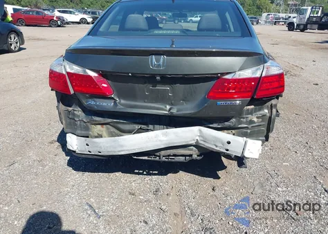 2014 Honda Accord Hybrid from USA, damaged, VIN 1HGCR6F39EA004039